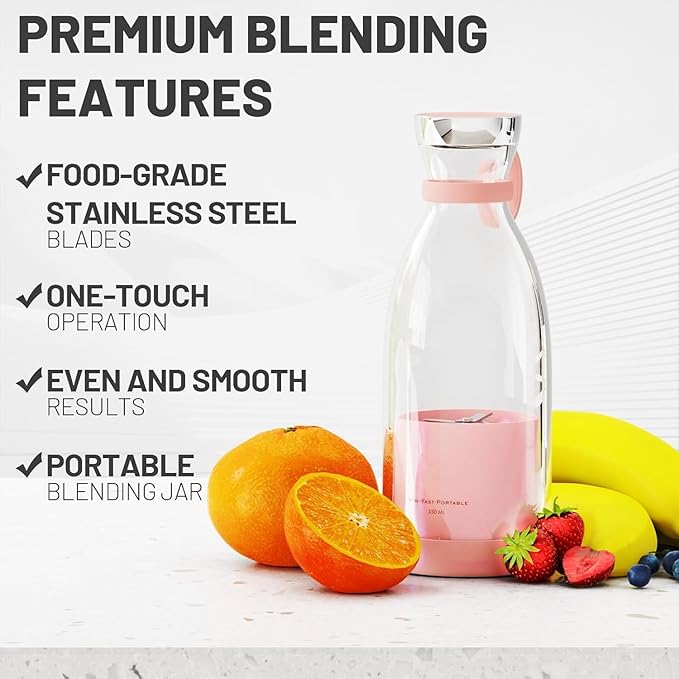 Electric Portable Mini Juicer Bottle